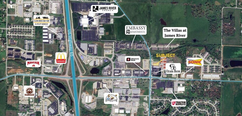 More Photos Of 5540-5550 N Farmer Branch Rd, Ozark General Retail For Sale