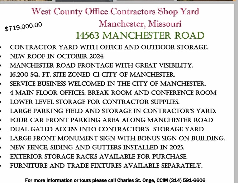 More Photos Of 14563 Manchester Rd, Ballwin Office For Sale