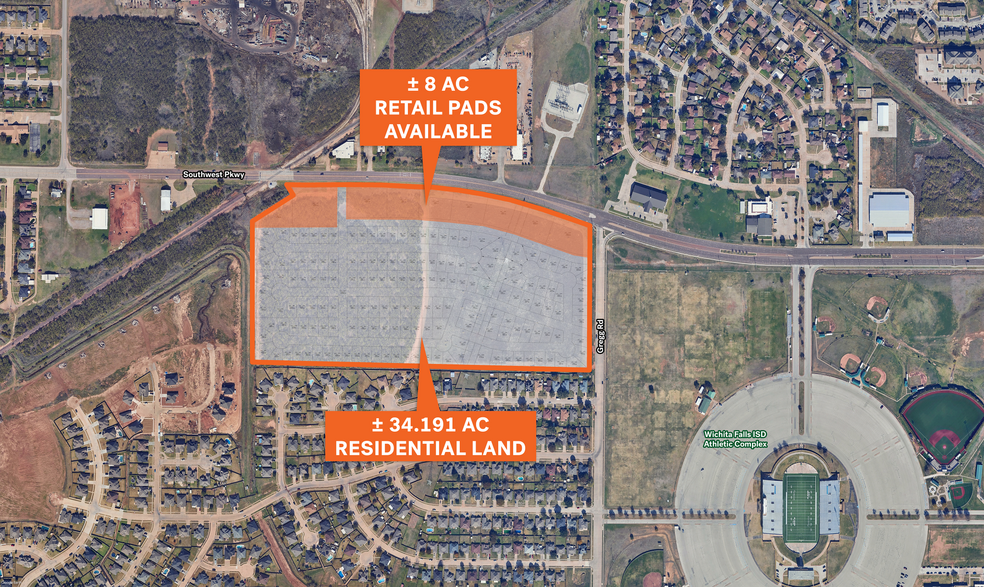 Primary Photo Of 6241 Southwest Pky, Wichita Falls Land For Sale