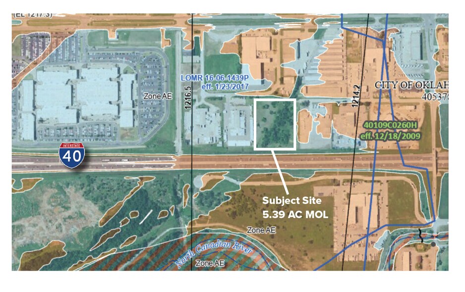 More Photos Of I-40 & S Rockwell, Oklahoma City Land For Sale