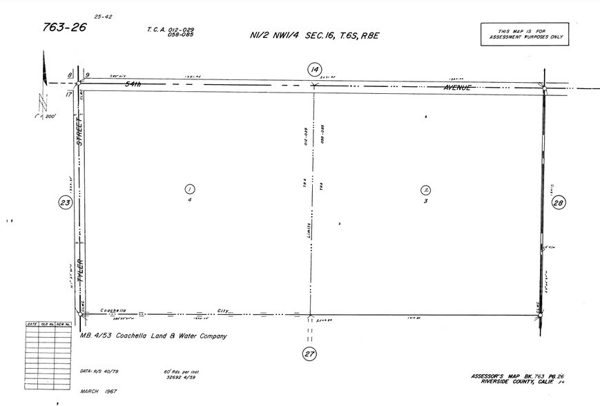 More Photos Of SEC Avenue 54 & Tyler St, Coachella Land For Sale