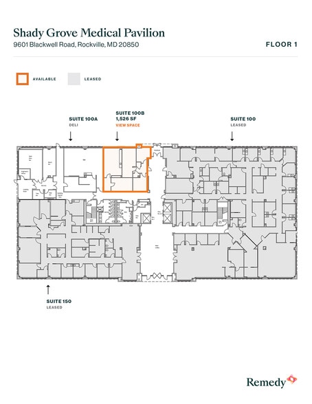 More Photos Of 9601 Blackwell Rd, Rockville Medical For Lease