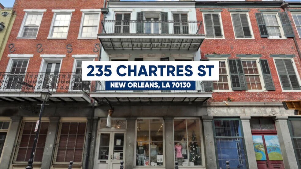 More Photos Of 235 Chartres St, New Orleans Storefront Retail Office For Sale