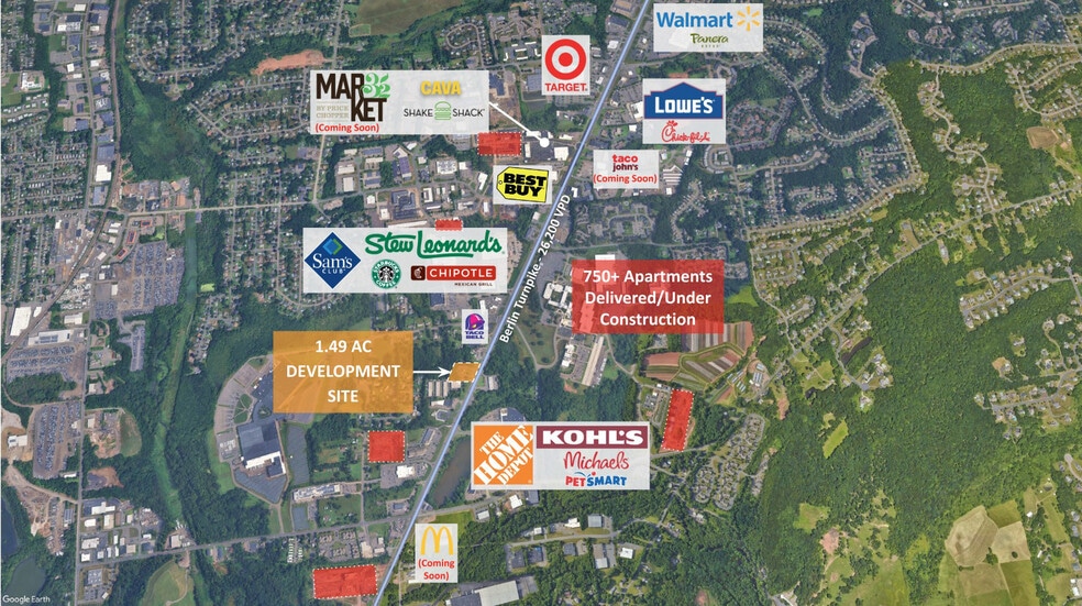 More Photos Of 102 Berlin Tpke, Berlin Land For Lease