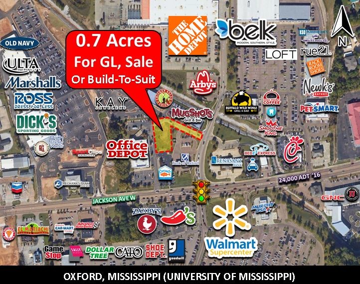 Primary Photo Of 0 Jackson Ave W, Oxford Land For Sale