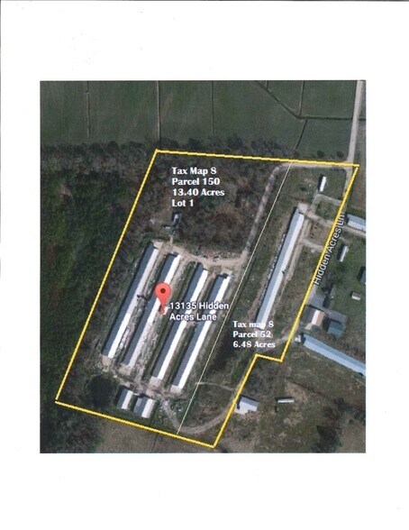 Primary Photo Of 13135 Hidden Acres Ln, Bishopville Land For Sale
