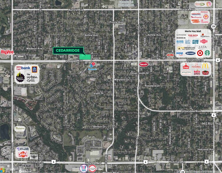 More Photos Of 7501-7611 Douglas Ave, Urbandale Unknown For Lease