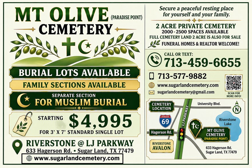 More Photos Of 1240 Hagerson, Sugar Land Land For Sale