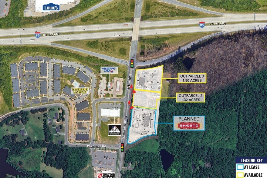 More Photos Of 4017 Elm-Eugene st, Greensboro Land For Lease