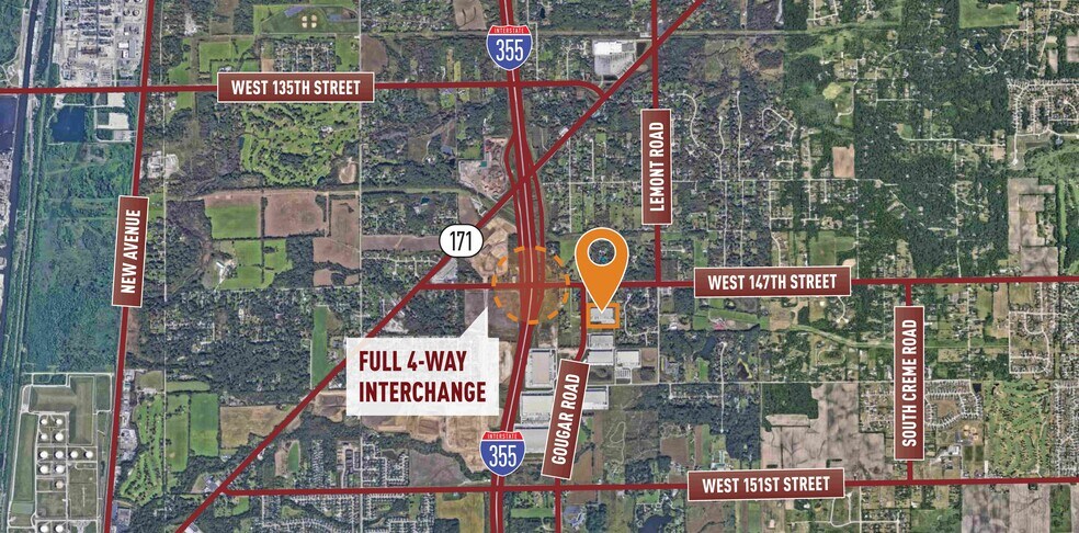 More Photos Of 14407 S Gougar Rd, Lockport Distribution For Lease