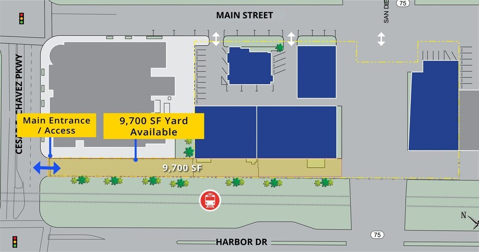 More Photos Of 1943 Main St, San Diego Land For Lease