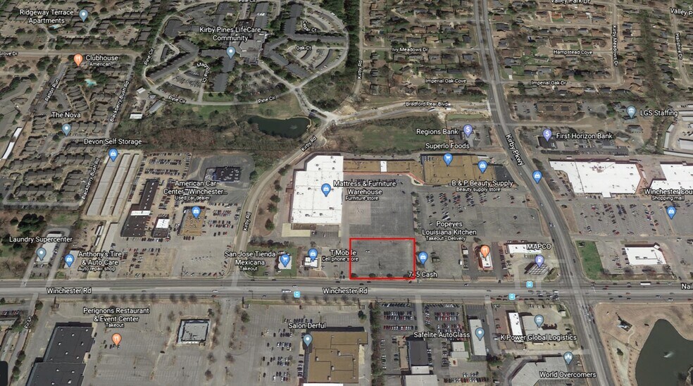 More Photos Of 6480 Winchester Rd, Memphis Land For Sale