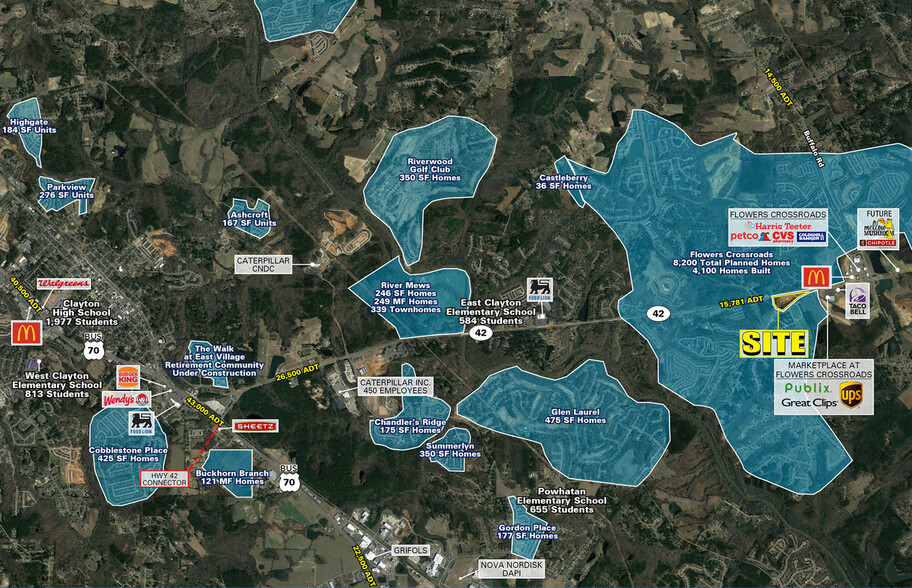 Primary Photo Of NC-42 & P.J. Brandi ln, Clayton Land For Sale