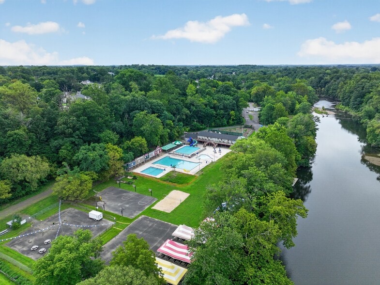 Primary Photo Of 13 Beaver St, Hulmeville Swimming Pool For Sale
