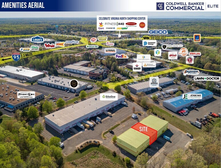 More Photos Of 119 Juliad Ct, Fredericksburg Warehouse For Lease