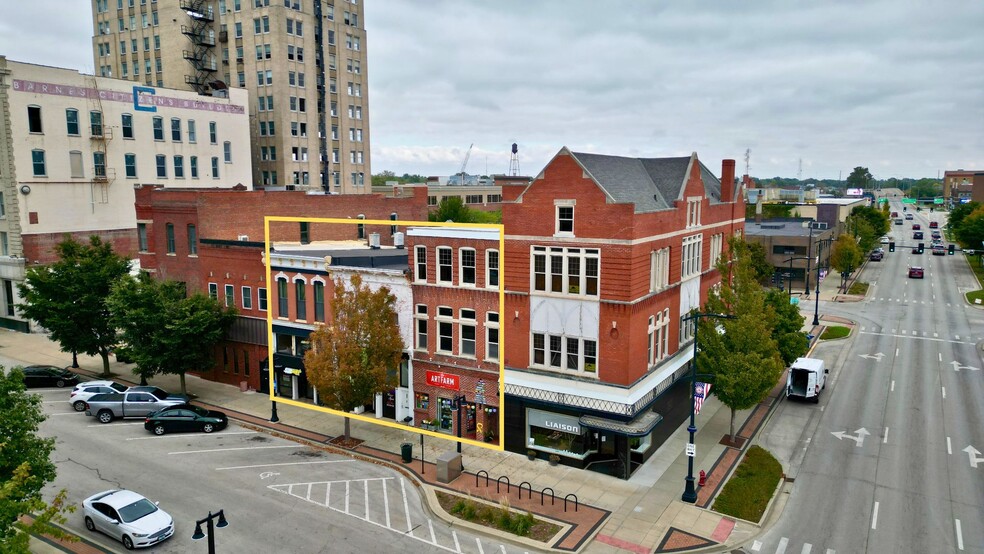 Primary Photo Of 248-252 N Park St, Decatur Storefront Retail Office For Sale