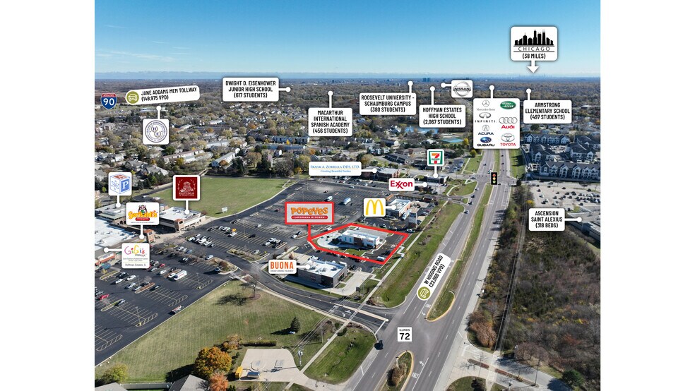 More Photos Of 2280 W Higgins Rd, Hoffman Estates Fast Food For Sale