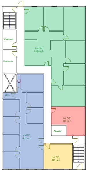 More Photos Of 5008 50 St, Red Deer Office For Lease