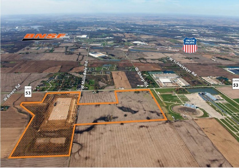 Primary Photo Of Millsdale Rd & Route 53, Joliet Unknown For Lease