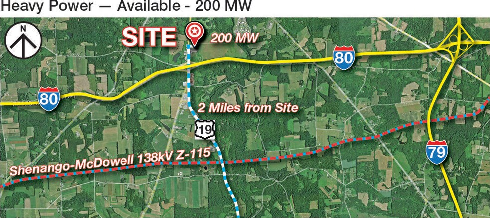 More Photos Of I-80 & Perry Highway, Mercer Distribution For Lease