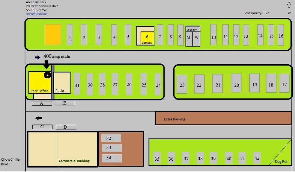 More Photos Of 203 S Chowchilla Blvd, Chowchilla Manufactured Housing Mobile Home Park For Sale