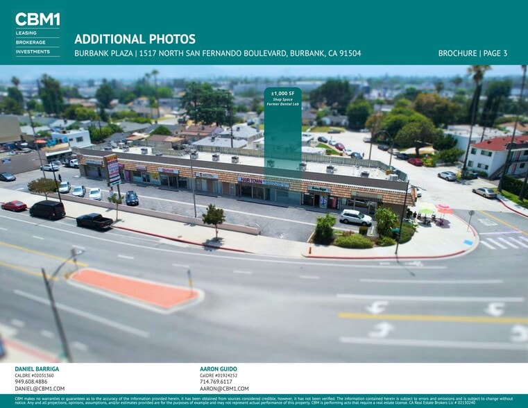 More Photos Of 1513-1527 N San Fernando Blvd, Burbank Storefront Retail Office For Lease