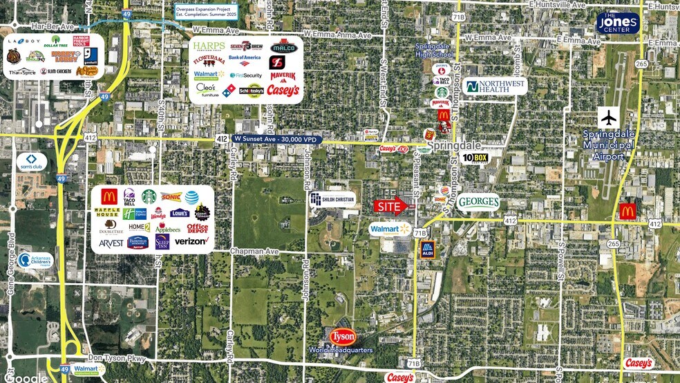More Photos Of 1900 S Pleasant St, Springdale Unknown For Lease