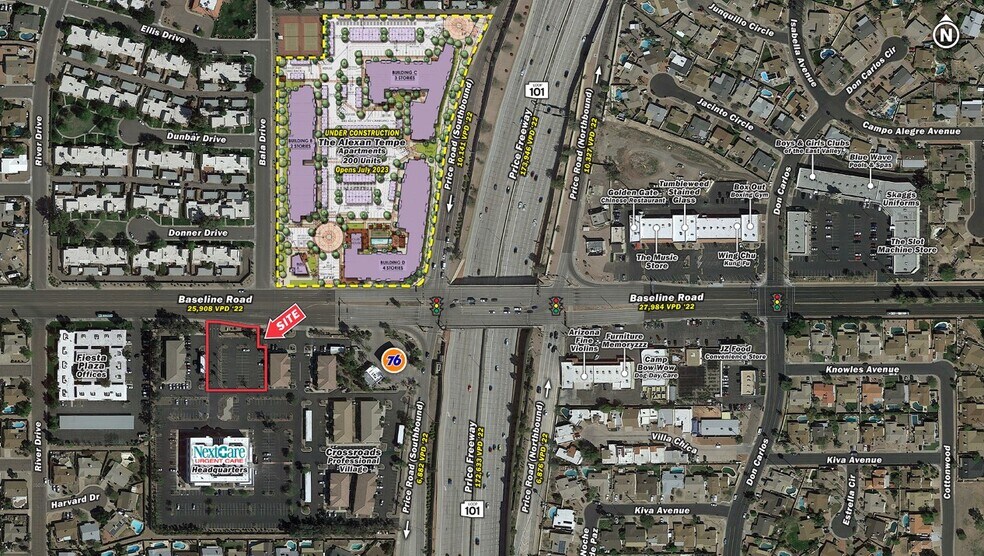 Primary Photo Of SWC Baseline Rd & Price Rd, Tempe Land For Lease