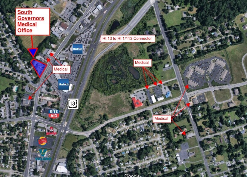 More Photos Of 1288 S Governors Ave, Dover Medical For Sale