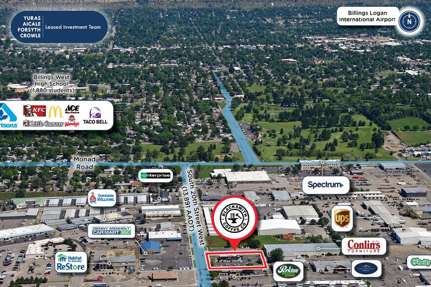 More Photos Of 749 S 20th St W, Billings Fast Food For Sale