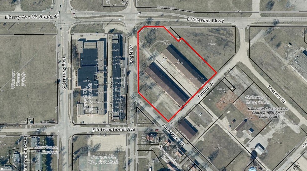 More Photos Of 501 E Condit Dr, Rantoul Industrial For Lease