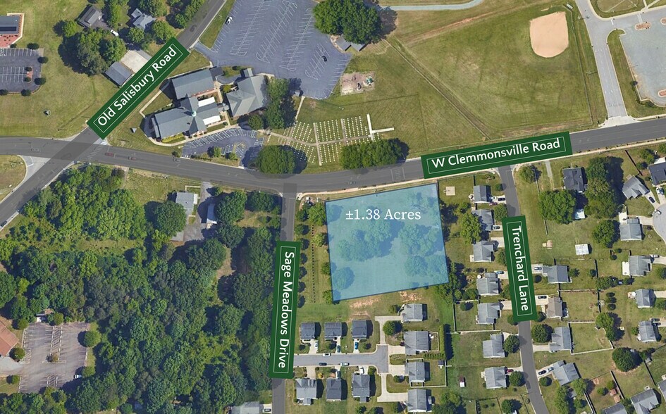 More Photos Of 1482 Clemmonsville Rd, Winston-Salem Land For Sale