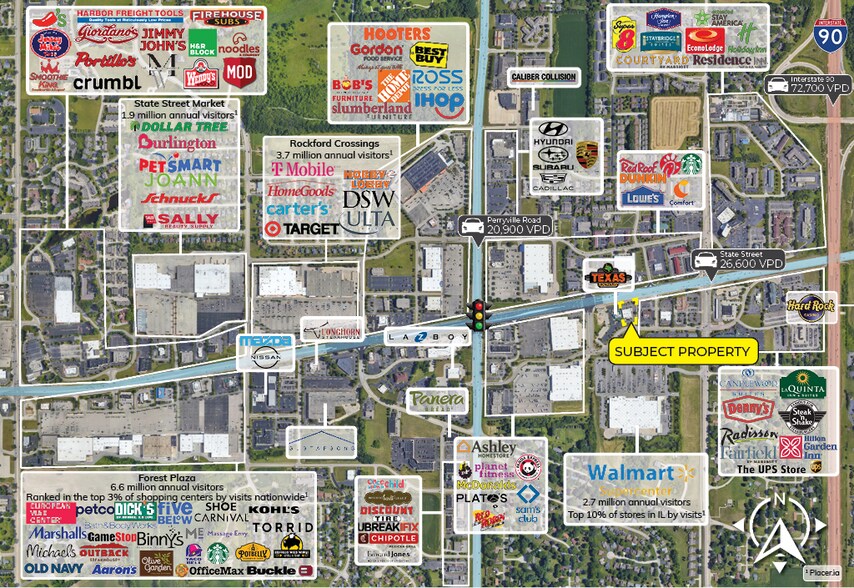 More Photos Of 7310 Walton St, Rockford Freestanding For Sale