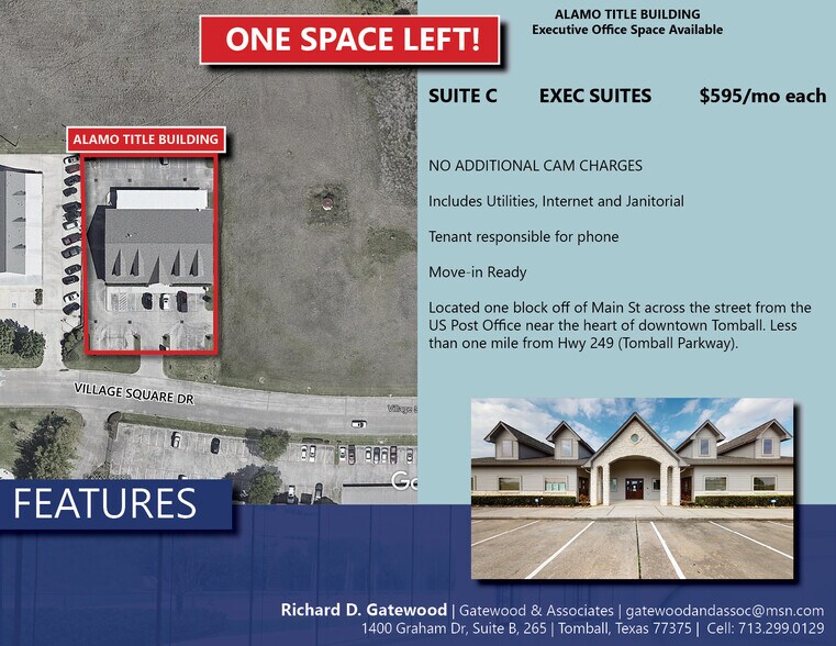 More Photos Of 1002 Village Square Dr, Tomball Office For Lease