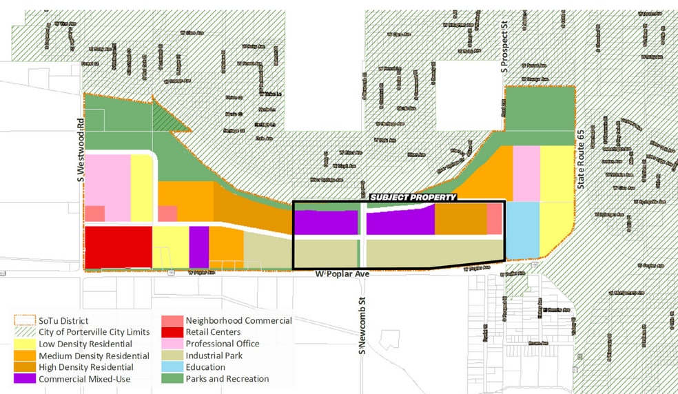More Photos Of W Poplar & S Newcomb Street ave, Porterville Land For Sale
