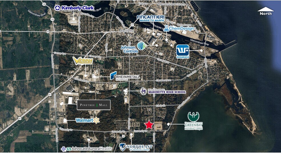 More Photos Of 1301 Cheri Blvd, Marinette Office For Sale