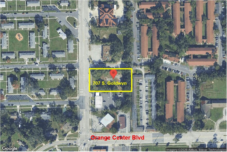 Primary Photo Of 707 S Goldwyn Ave, Orlando Land For Sale