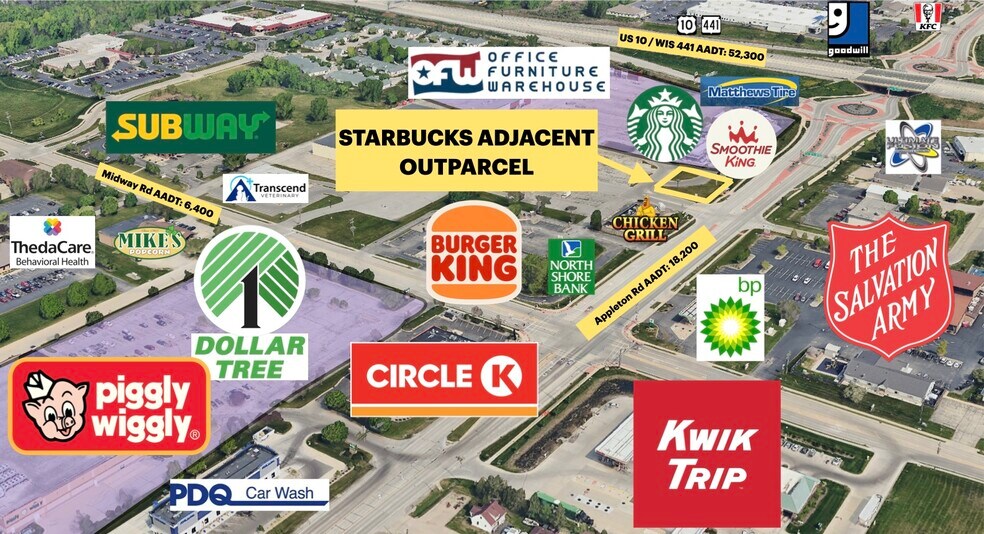 More Photos Of 1578 Appleton Rd., Menasha Land For Lease