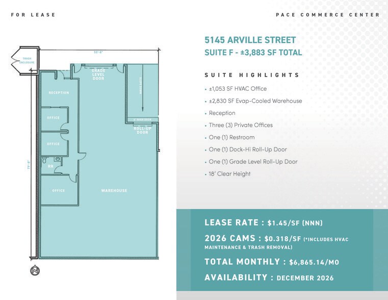 More Photos Of 5140 Rogers St, Las Vegas Unknown For Lease