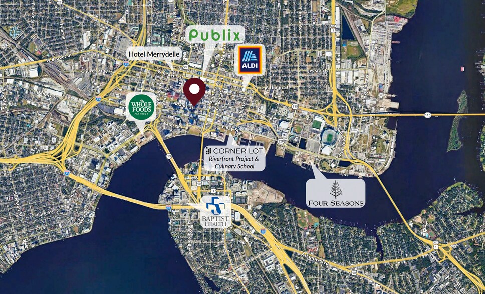 More Photos Of 201-213 N Laura St, Jacksonville Office Residential For Lease