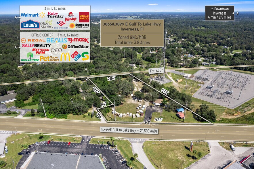 More Photos Of 3865 E Gulf To Lake Hwy, Inverness Land For Sale