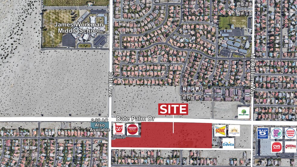 More Photos Of Date Palm Dr, Cathedral City Land For Sale