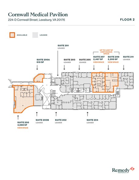 More Photos Of 224D Cornwall St NW, Leesburg Medical For Lease