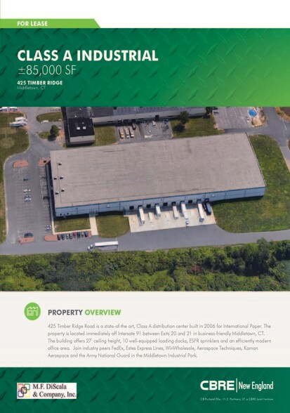 More Photos Of 425 Timber Ridge Rd, Middletown Distribution For Lease