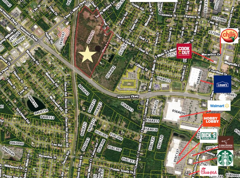 Primary Photo Of 313 Deal St, Hinesville Land For Sale