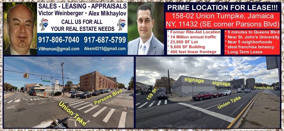 More Photos Of 15802 Union Tpke, Flushing Freestanding For Lease