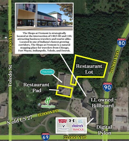 More Photos Of 6245-6425 N Old 27, Fremont Unknown For Lease