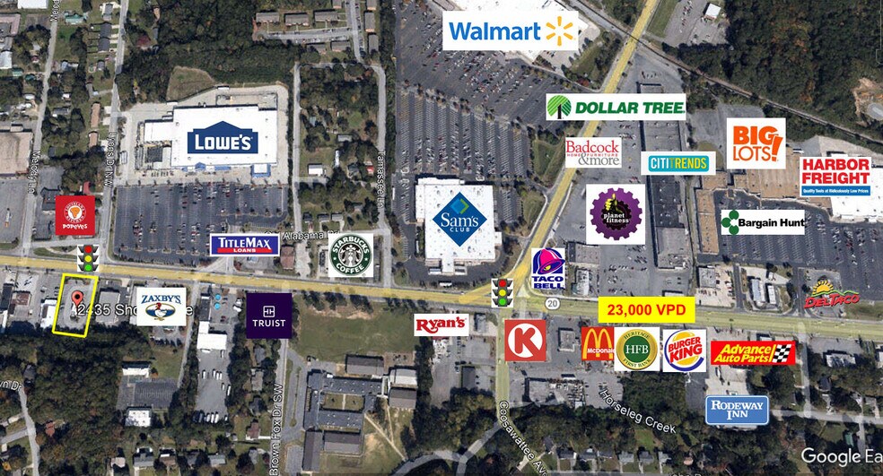 More Photos Of 2435 Shorter Ave SW, Rome Fast Food For Sale