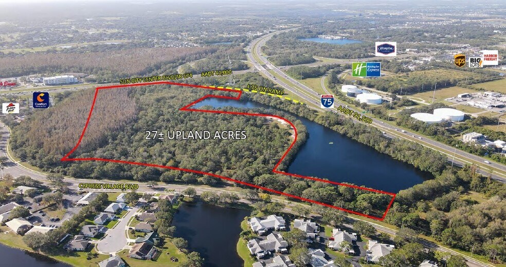Primary Photo Of 806 Cypress Village Blvd, Sun City Center Land For Sale