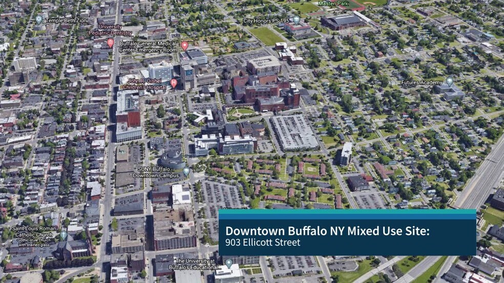 More Photos Of 903 Ellicott St, Buffalo Land For Sale